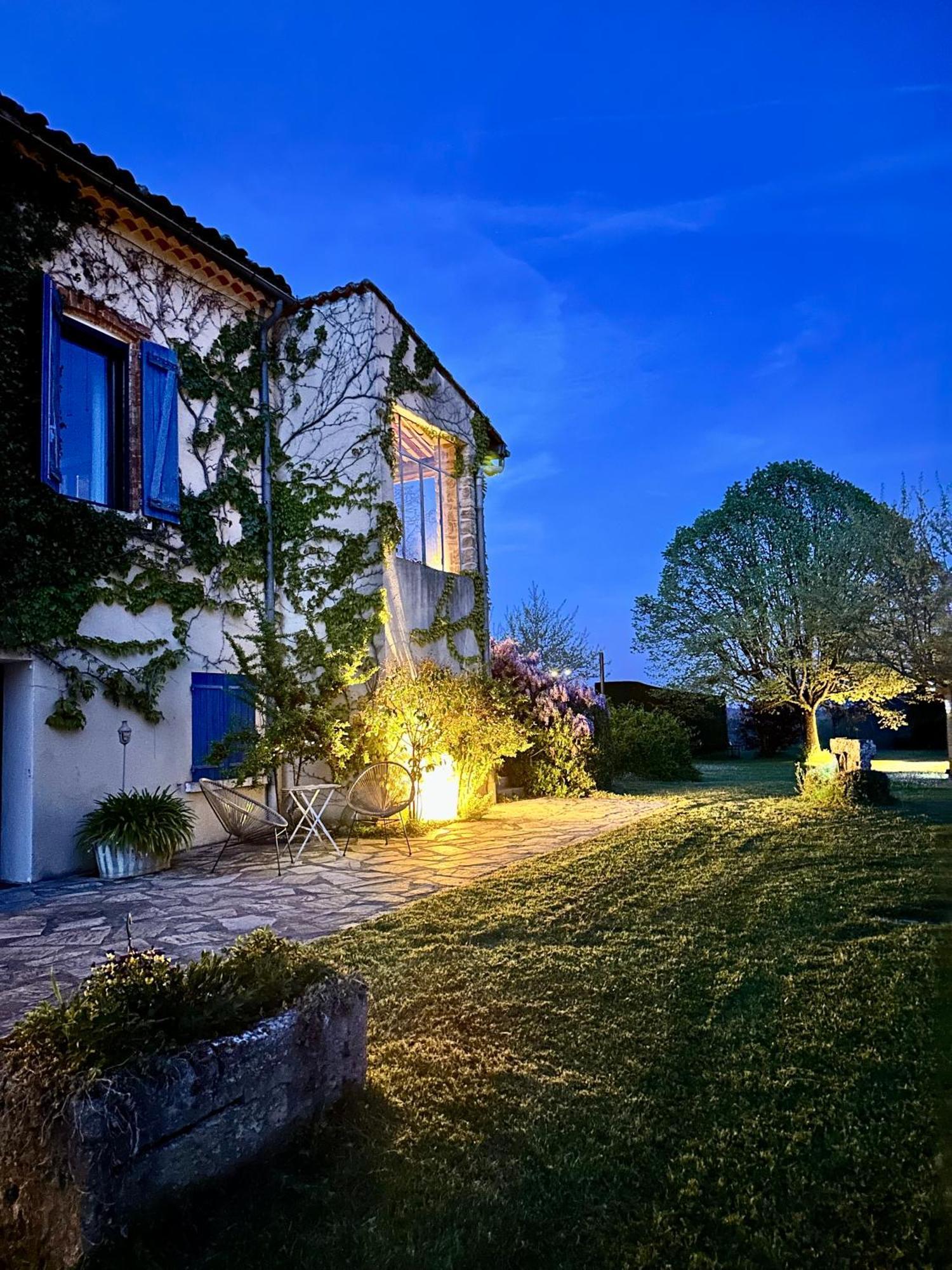 Chambre D'hôte La Beaudine Forcalquier Exterior foto